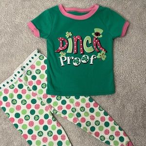 St. Patrick’s Day Matching Pajamas Set 18 months